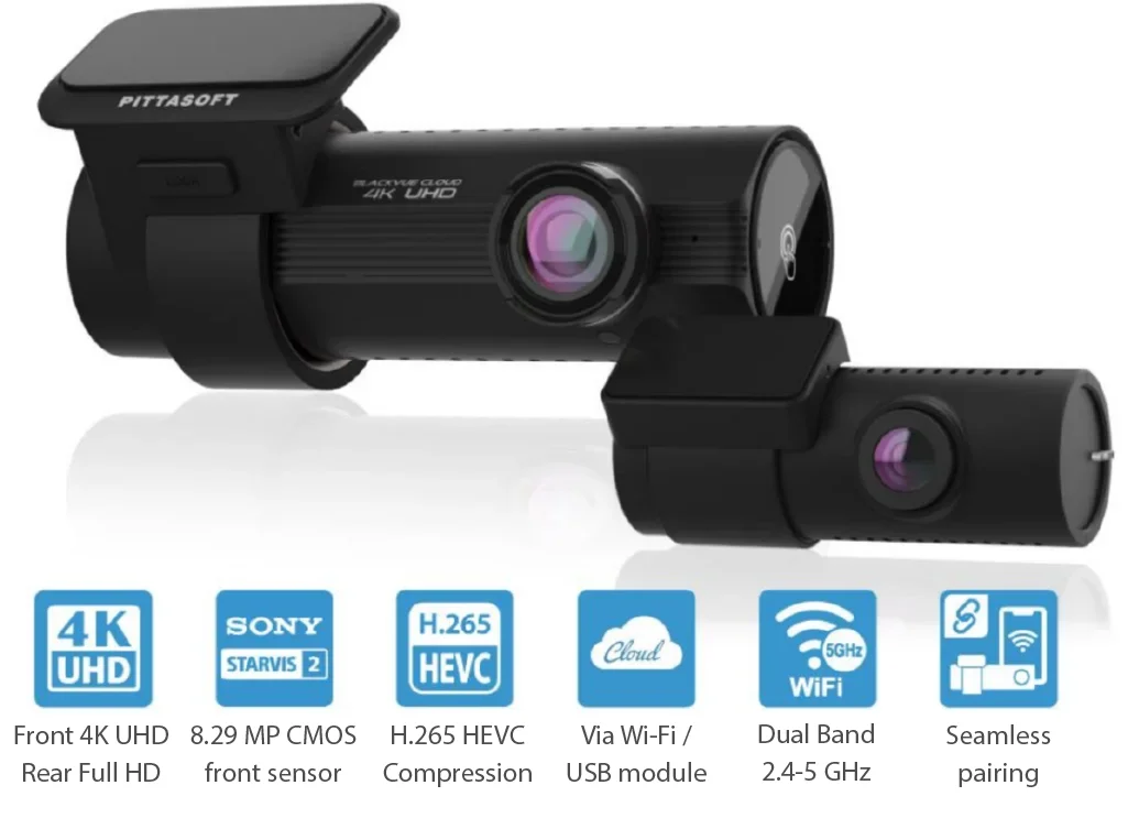ドラレコ BLACKVUE CLOUD FHD 60FPS BlackVue DR970X-2CH Plus - BlackVue-Nordics